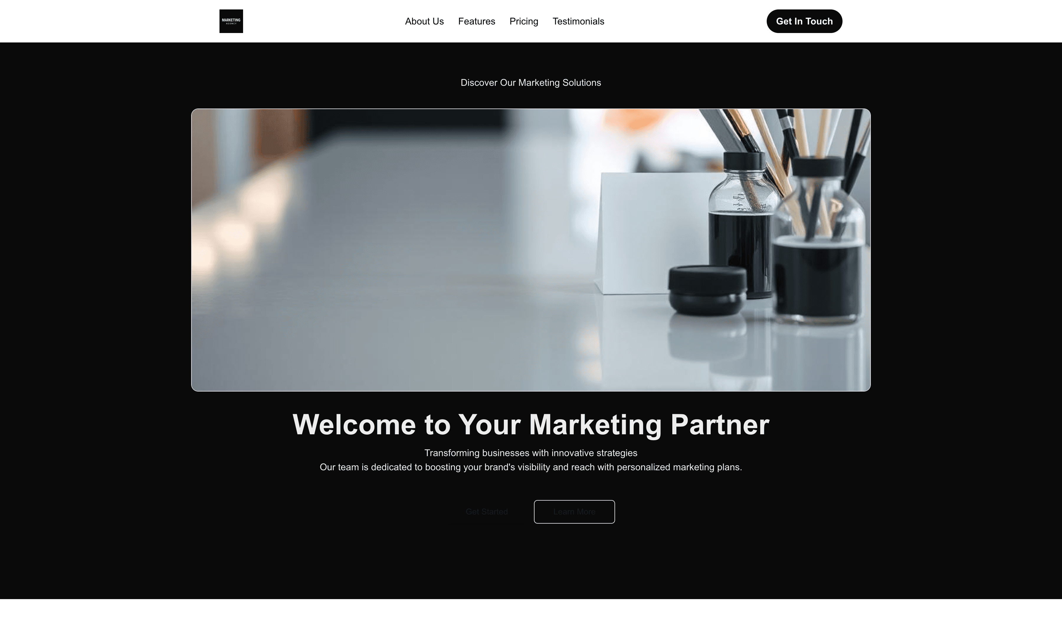 Transform a Marketing Agency Website Template into Website in Minutes