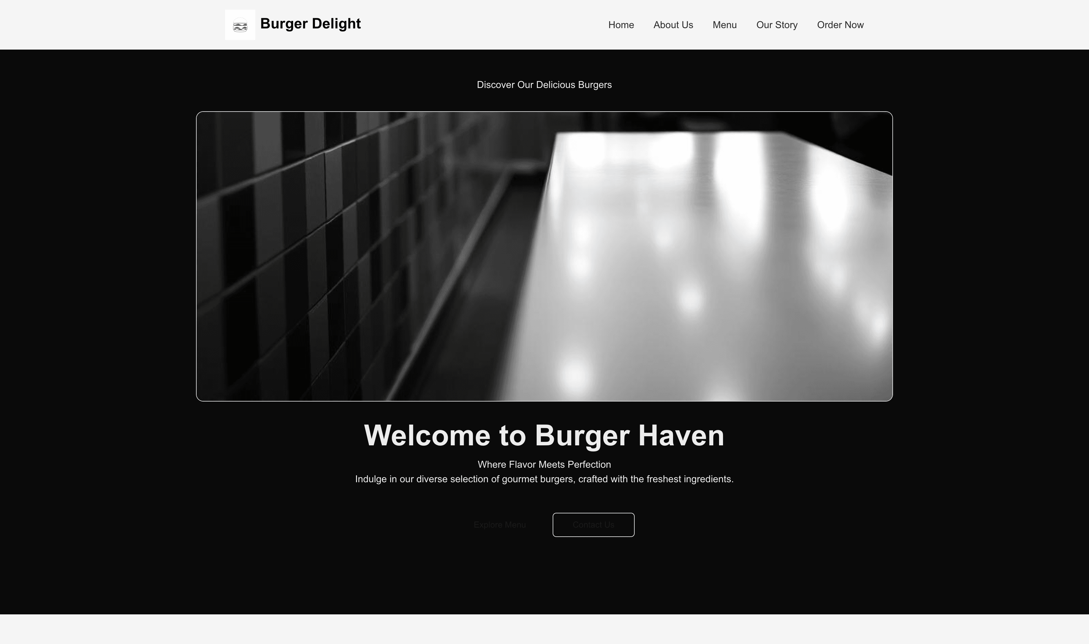 Transform a Burger Restaurant Website Template into Website in Minutes