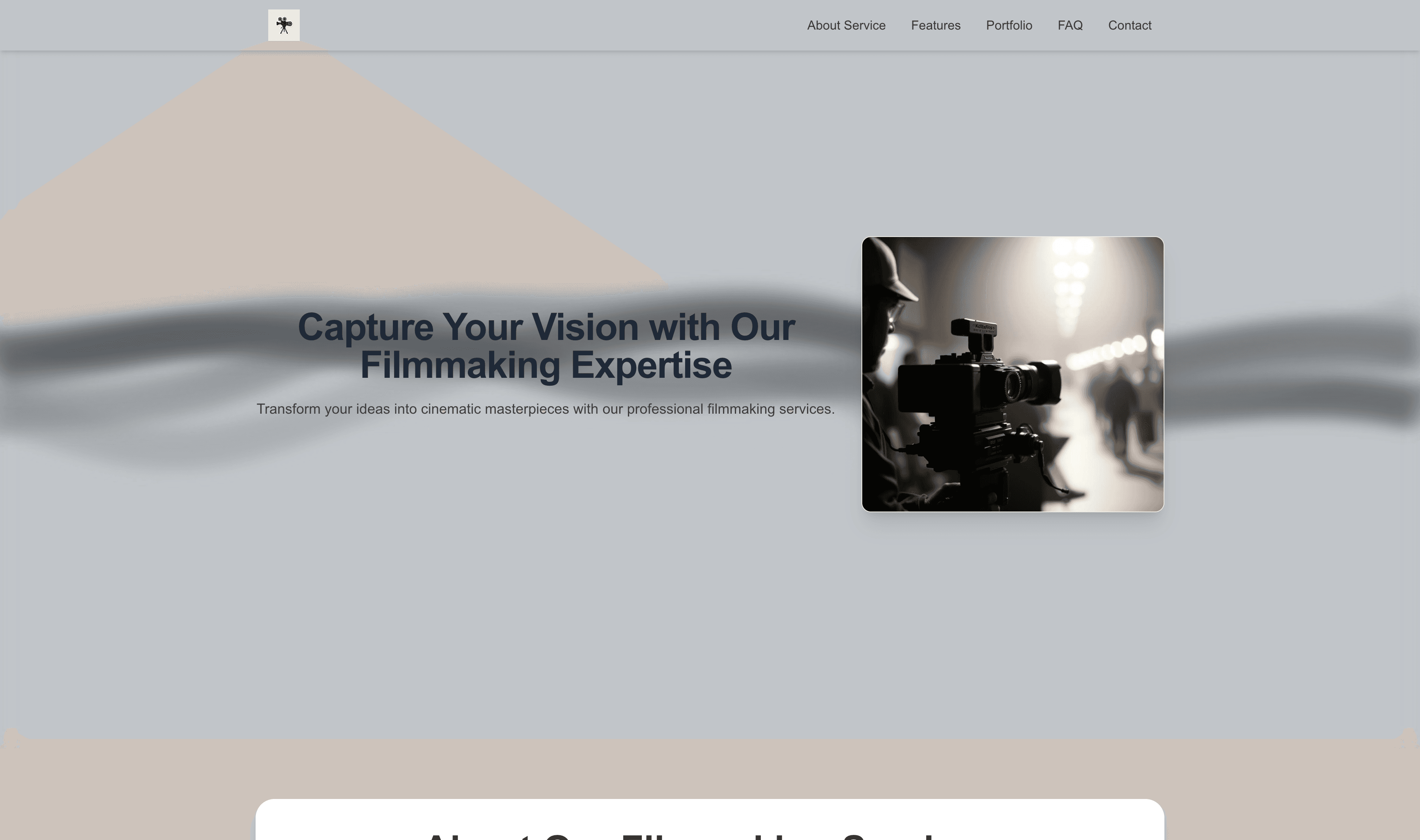 Transform a Filmmaker Website Template into Website in Minutes