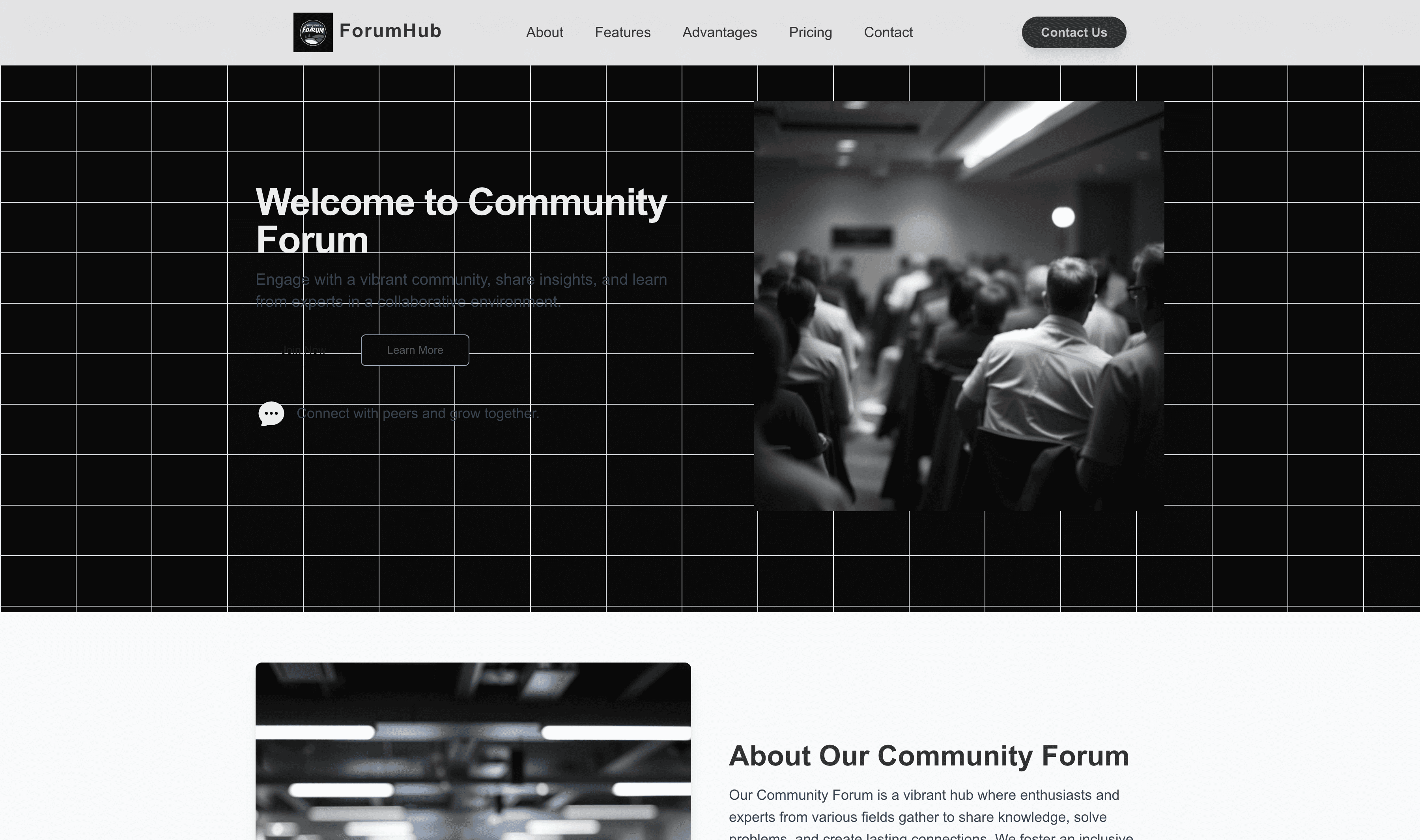 Transform a Community Forum Website Template into Website in Minutes
