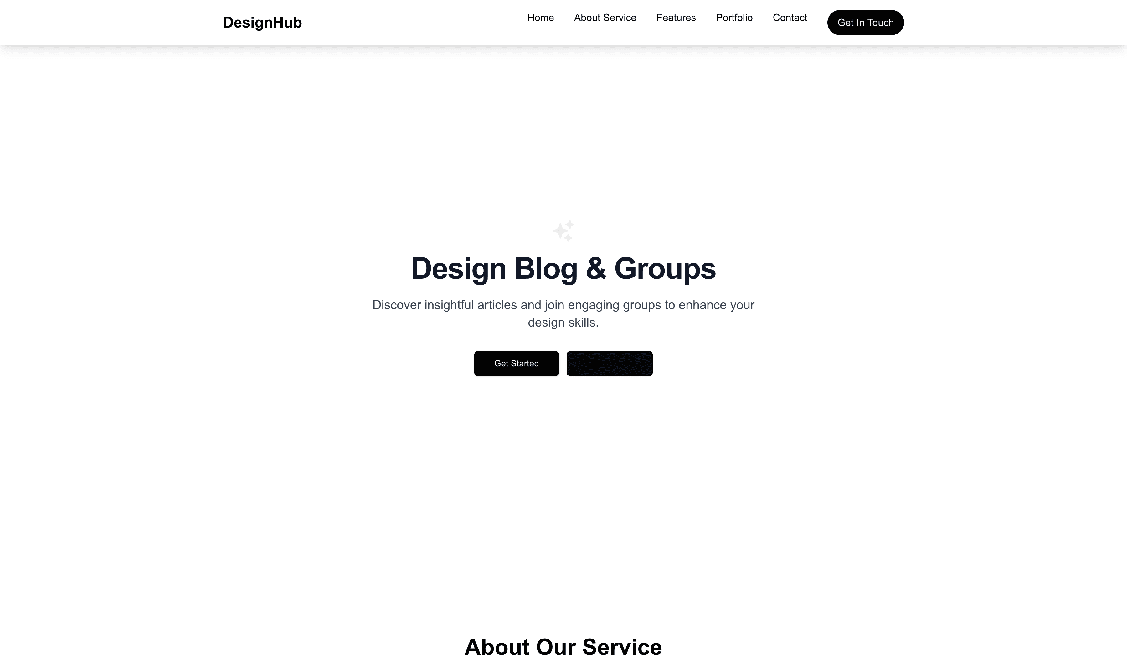 Transform a Design Blog & Groups Website Template into Website in Minutes