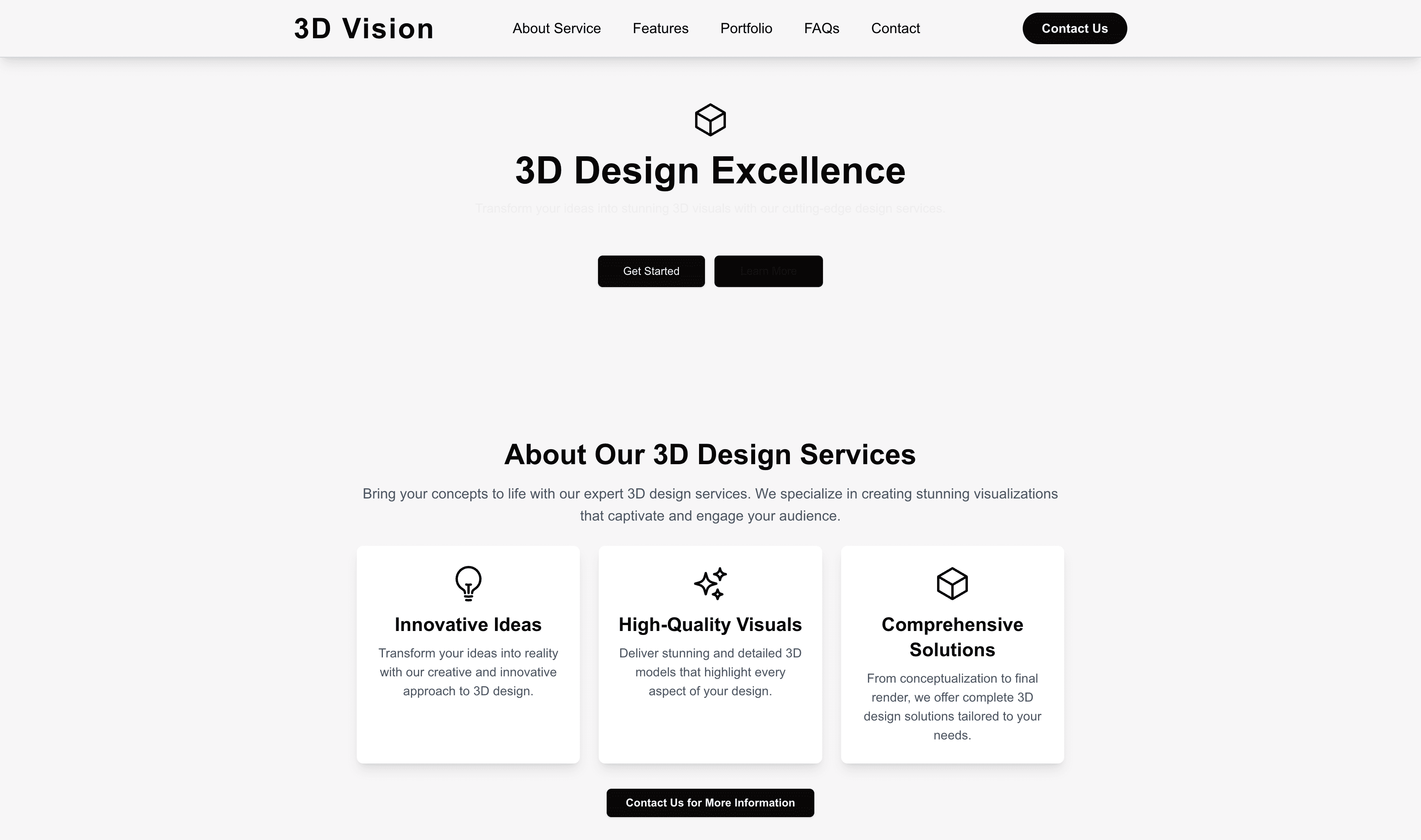 Transform a 3D Designer Website Template into Website in Minutes
