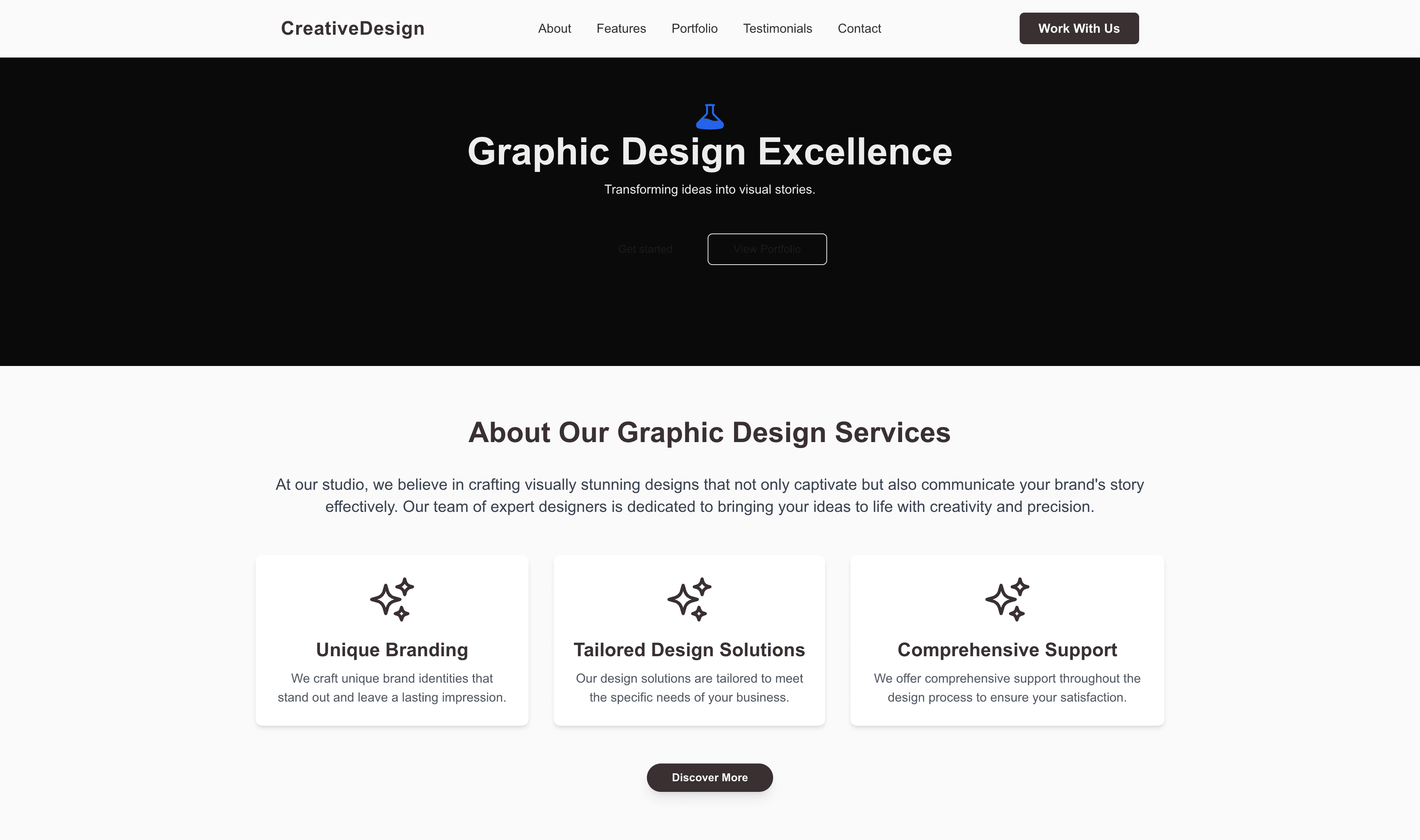 Transform a Graphic Designer Website Template into Website in Minutes