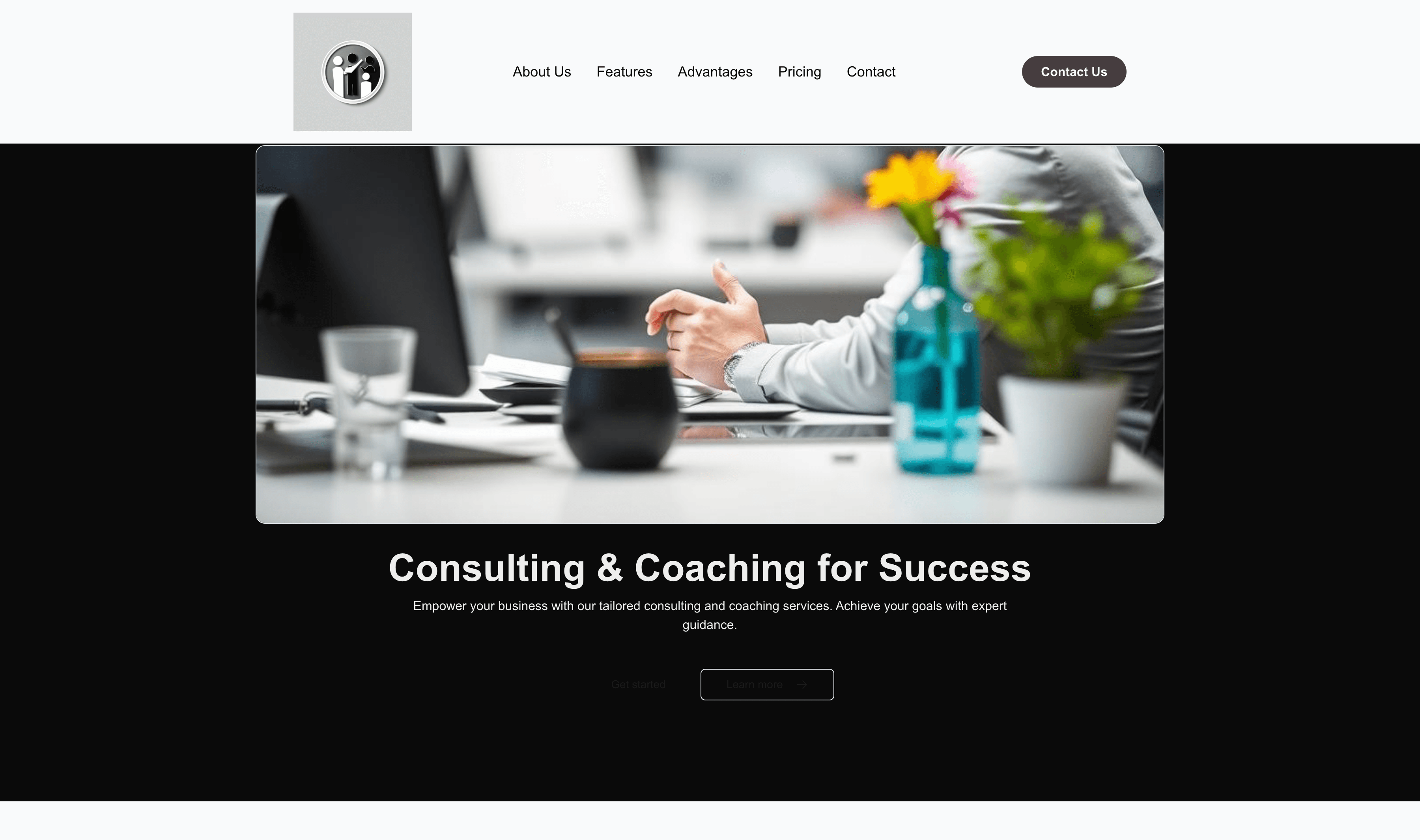 Transform a Consulting & Coaching Website Template into Website in Minutes