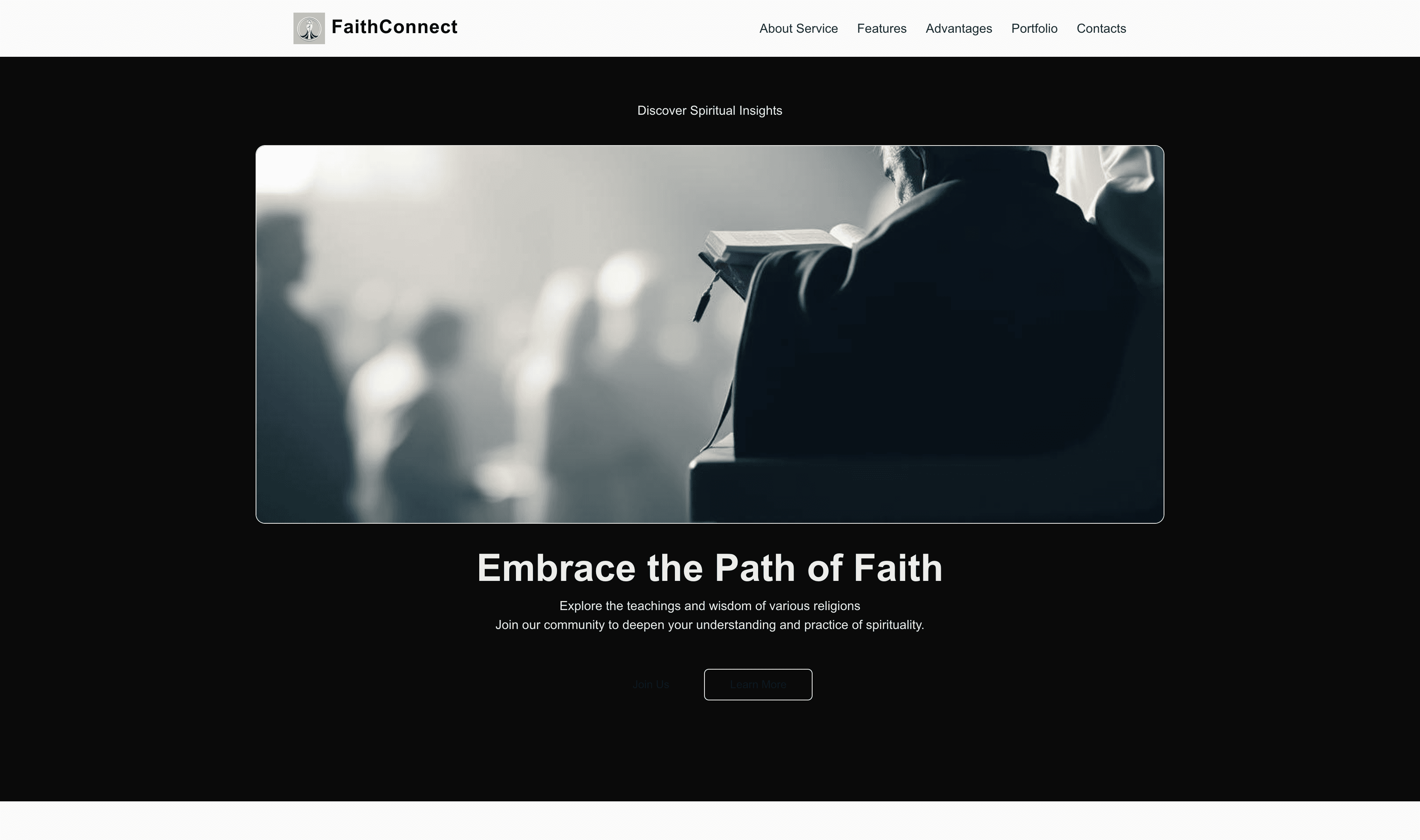 Transform a Religion Website Template into Website in Minutes