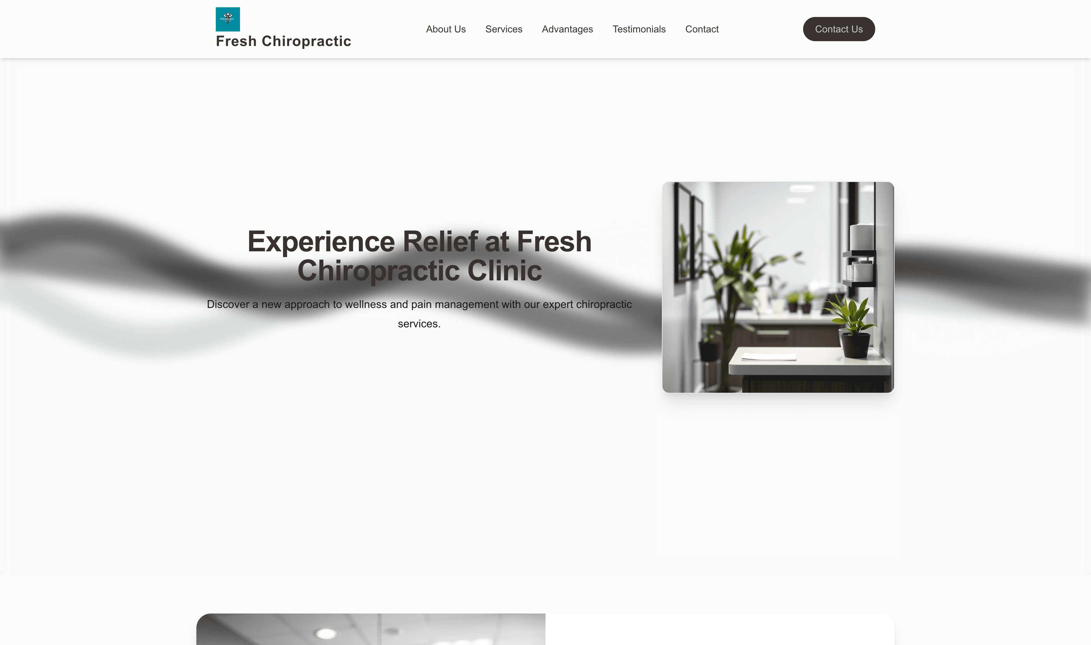Transform a Chiropractic Clinic (Fresh) Website Template into Website in Minutes