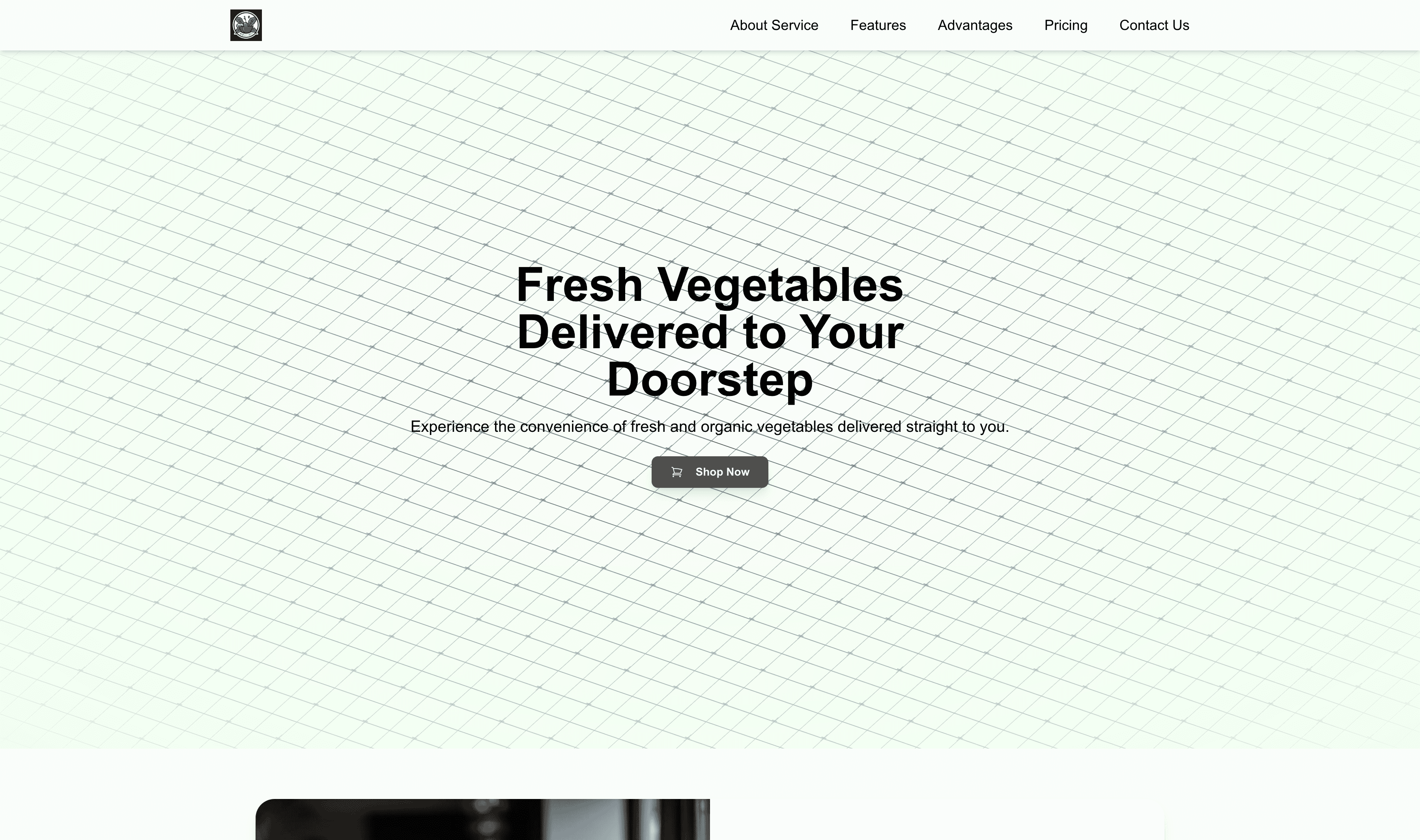 Transform a Vegetable Delivery Service (Modern) Website Template into Website in Minutes