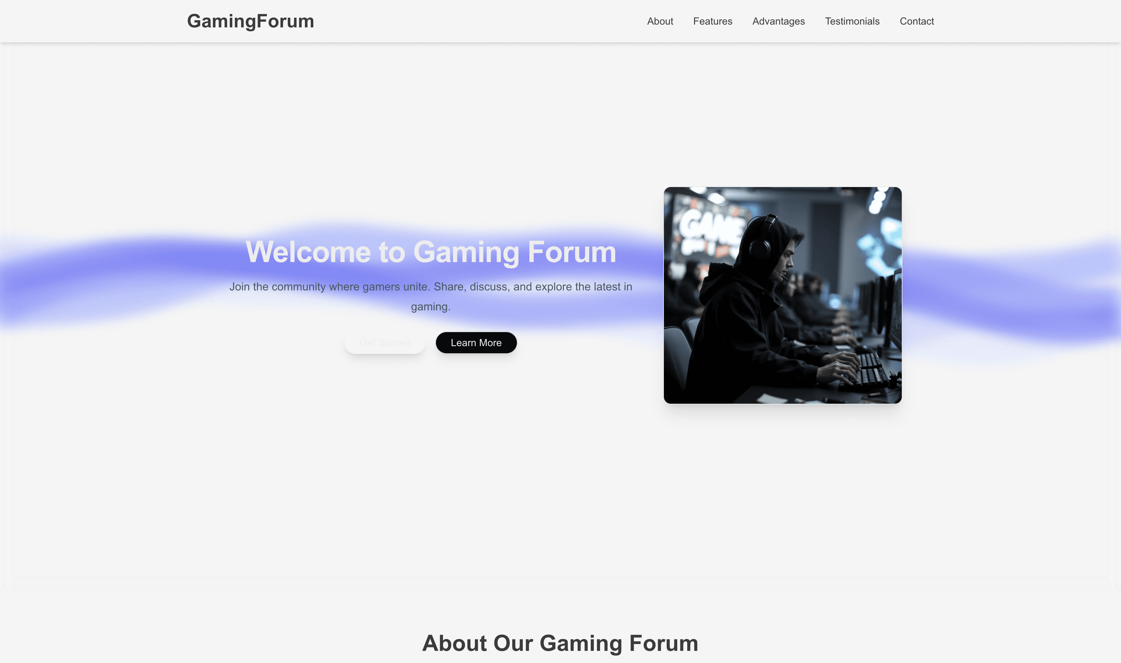 Transform a Gaming Forum Website Template into Website in Minutes