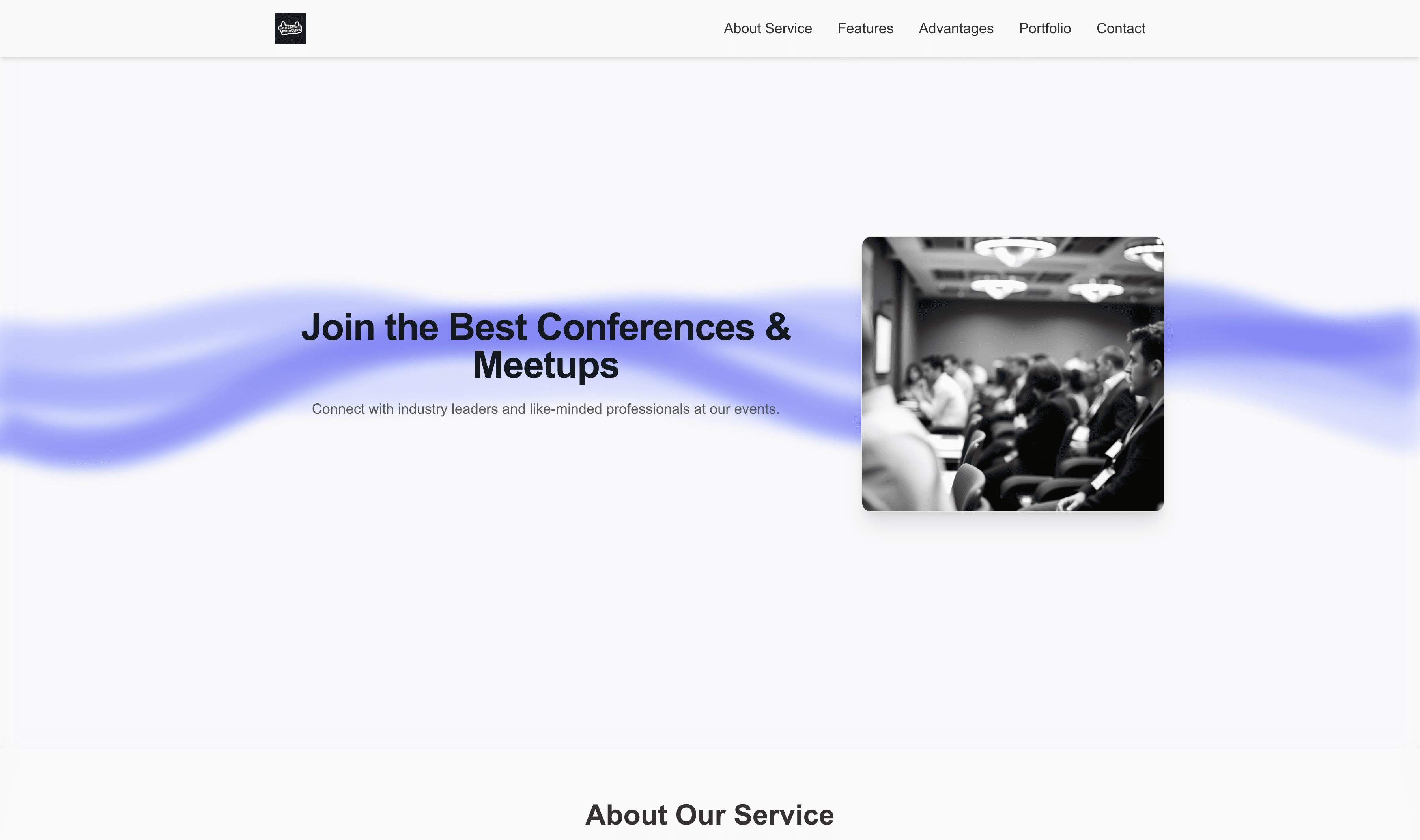 Transform a Conferences & Meetups Website Template into Website in Minutes