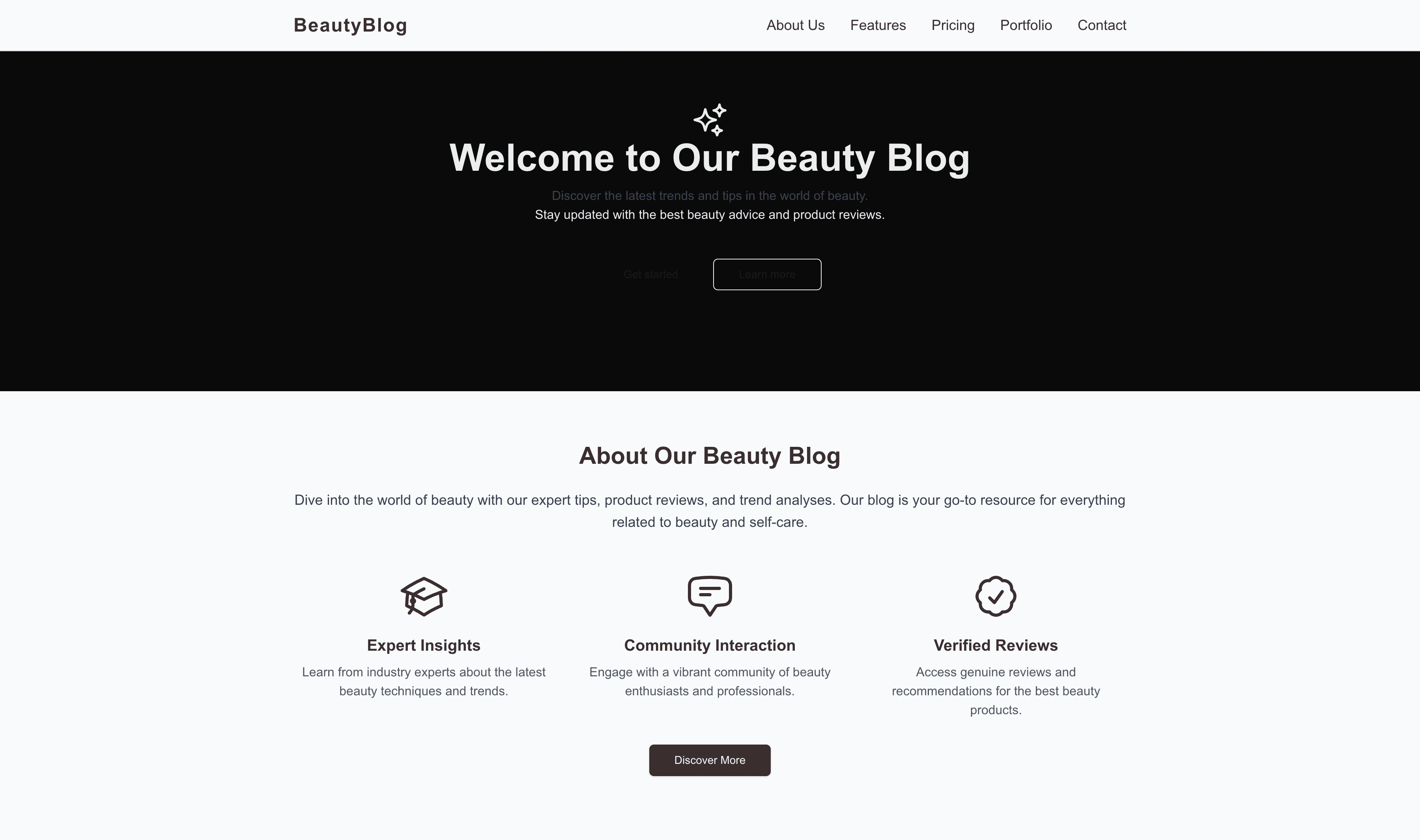 Transform a Beauty Blog Website Template into Website in Minutes