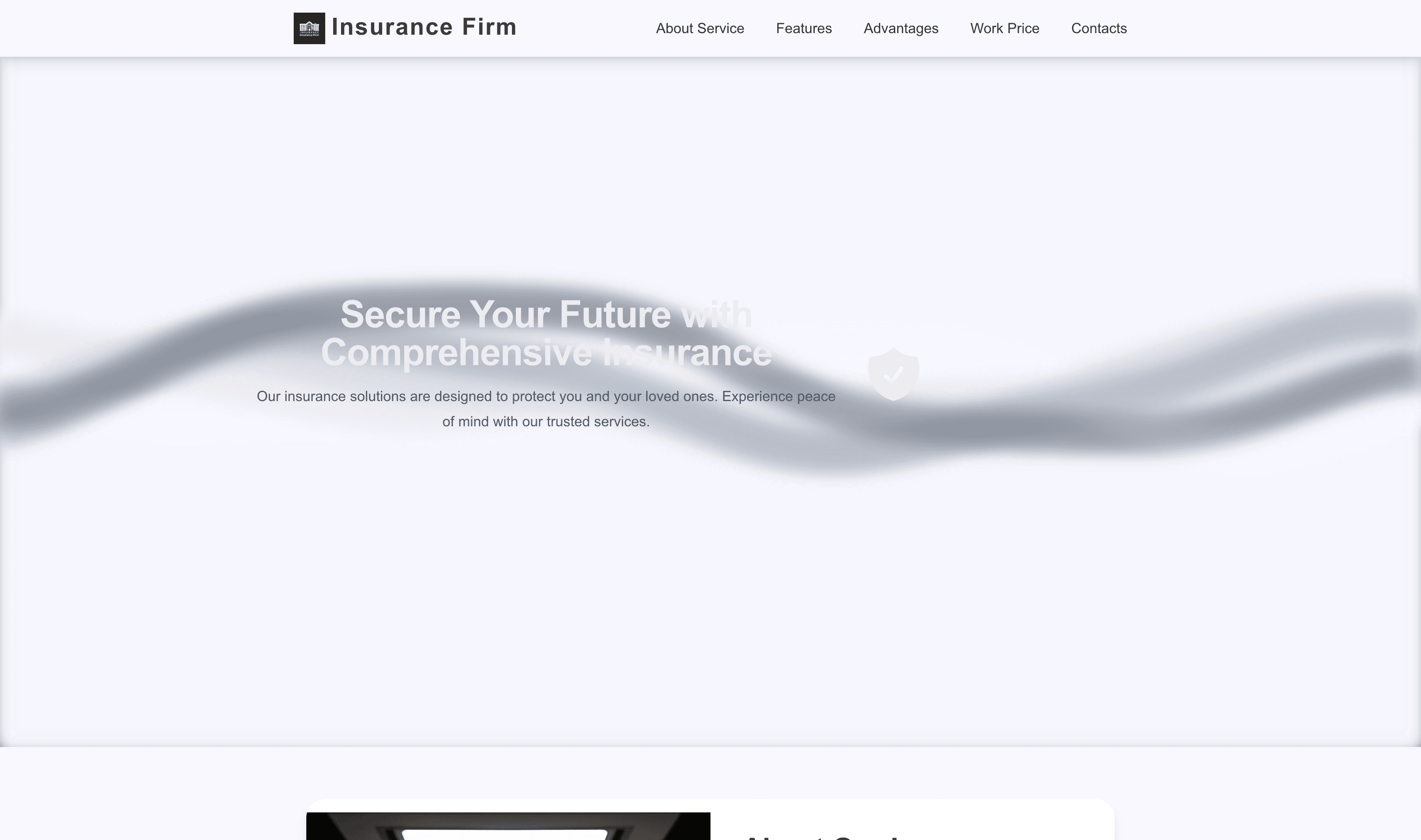 Transform a Insurance Firm (Business) Website Template into Website in Minutes