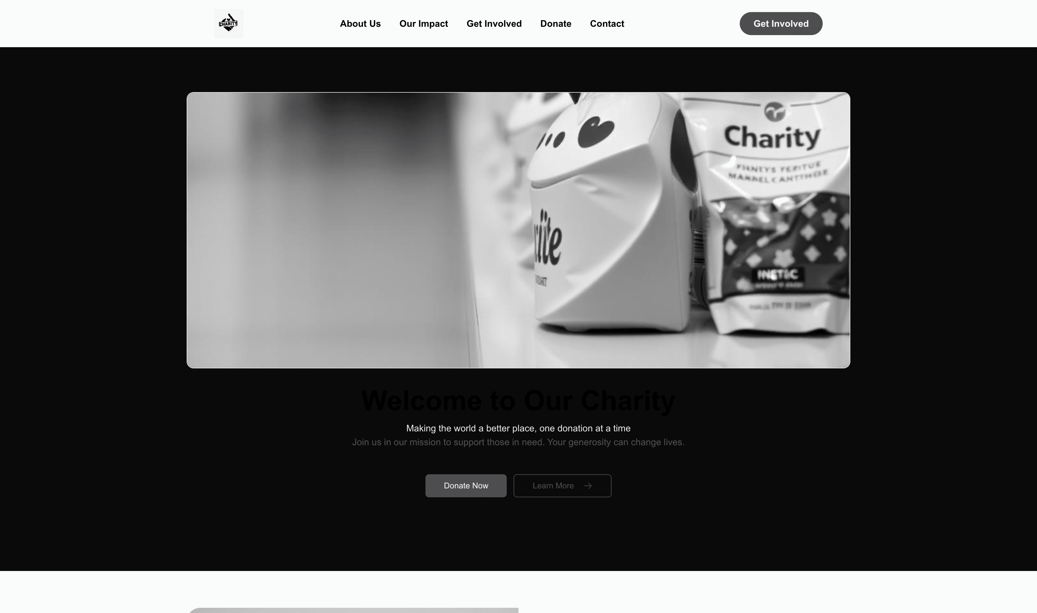 Transform a Charity Organization Website Template into Website in Minutes
