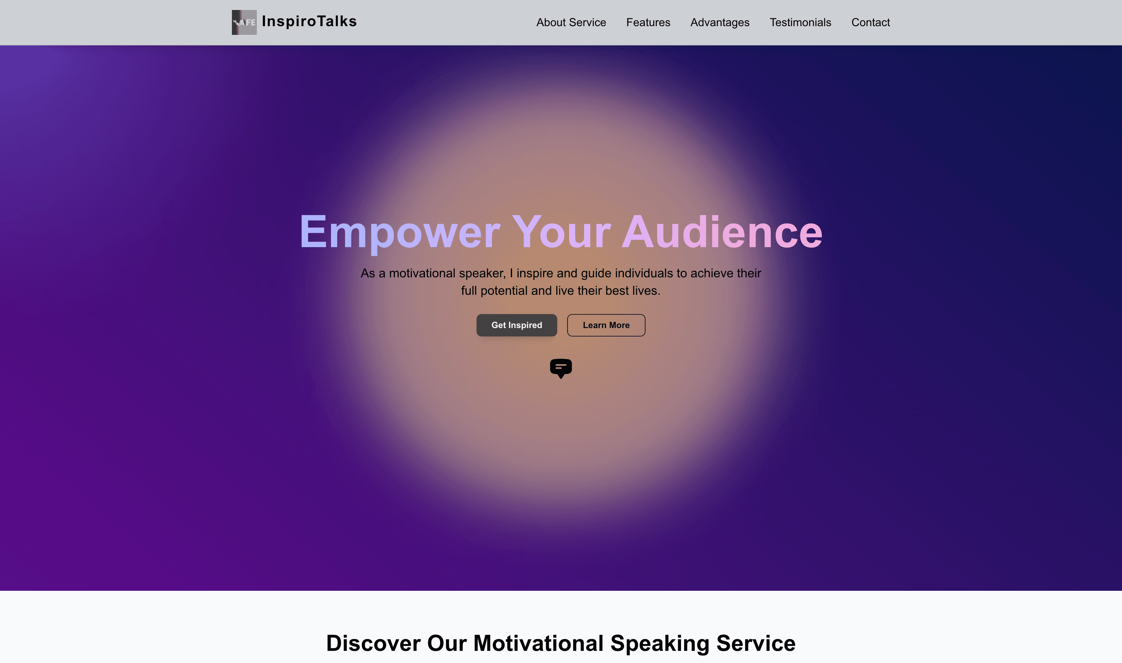 Transform a Motivational Speaker Website Template into Website in Minutes