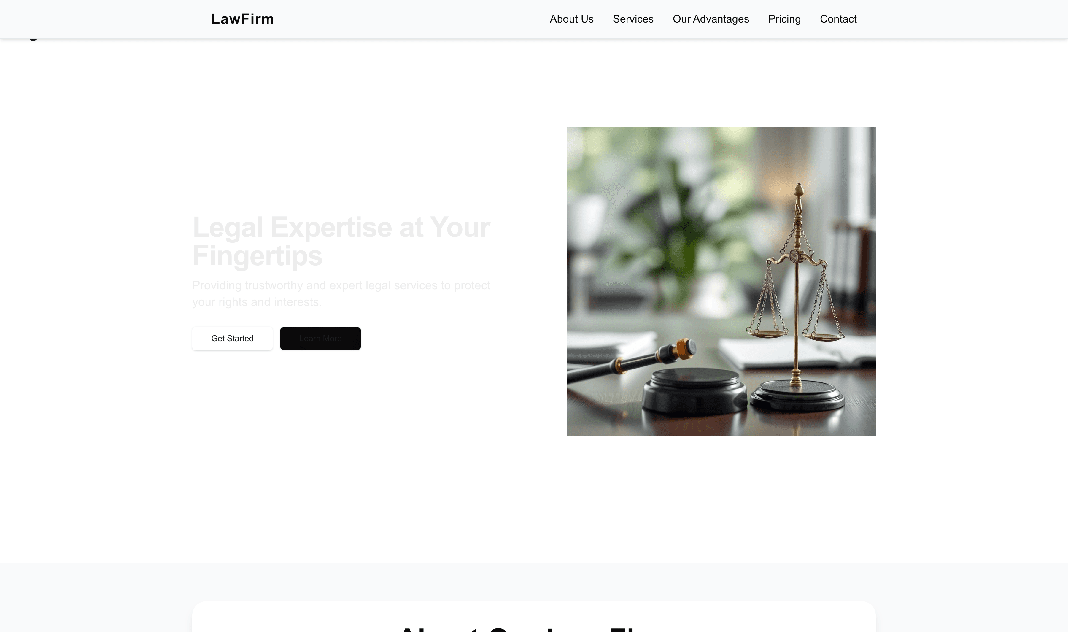 Transform a Law Website Template into Website in Minutes