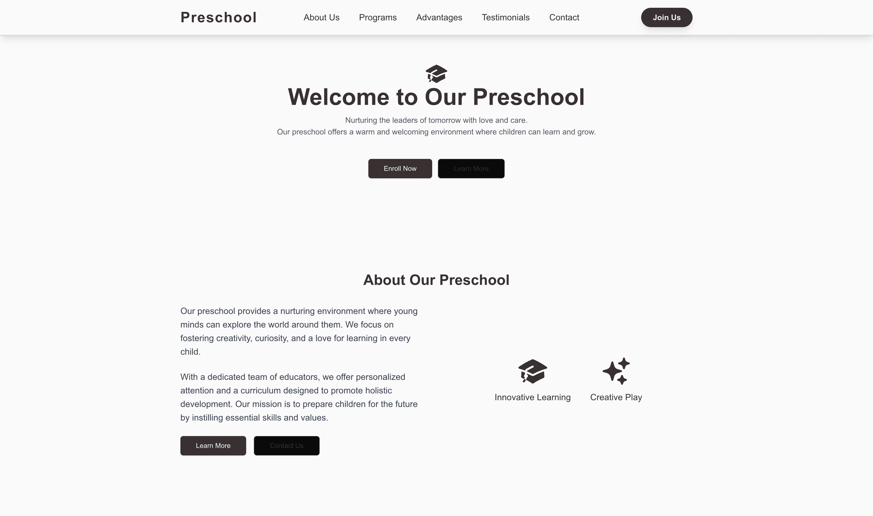Transform a Preschool Website Template into Website in Minutes