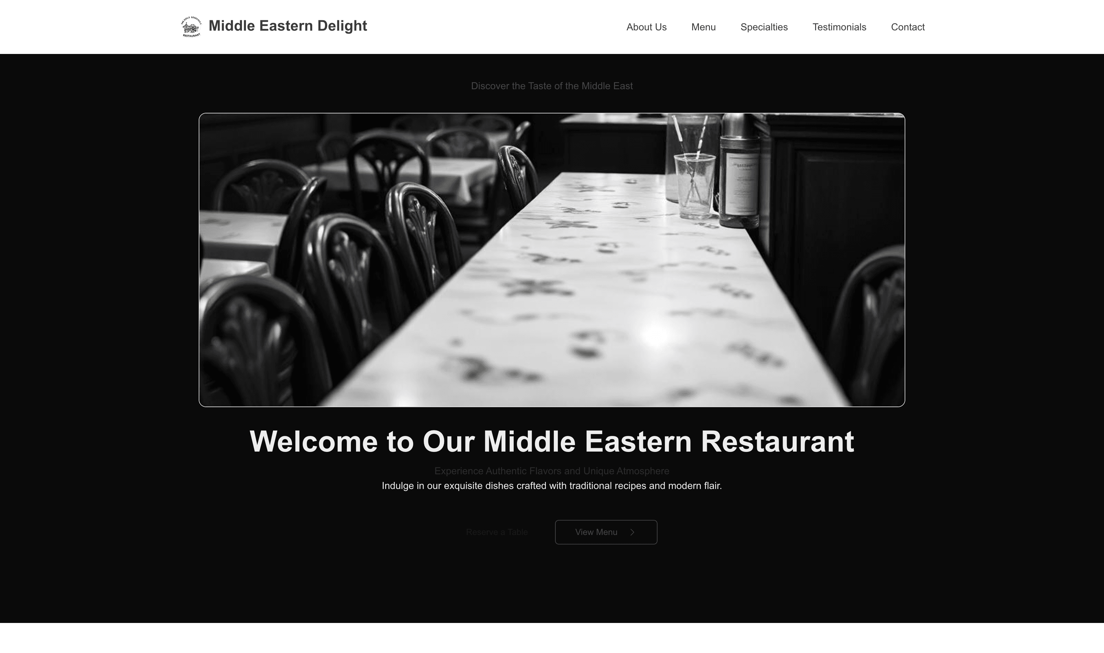 Transform a Middle Eastern Restaurant Website Template into Website in Minutes