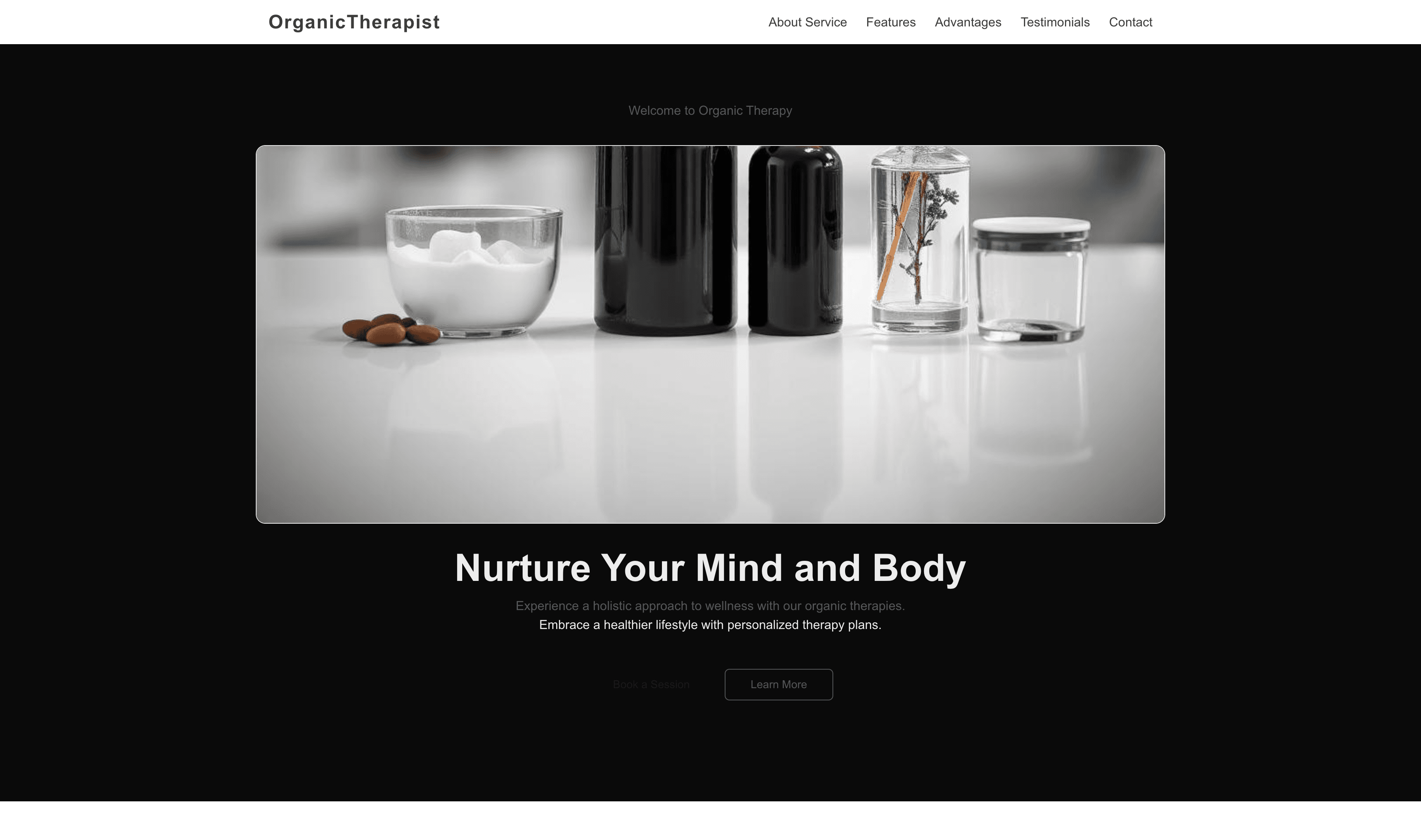 Transform a Therapist (Organic) Website Template into Website in Minutes
