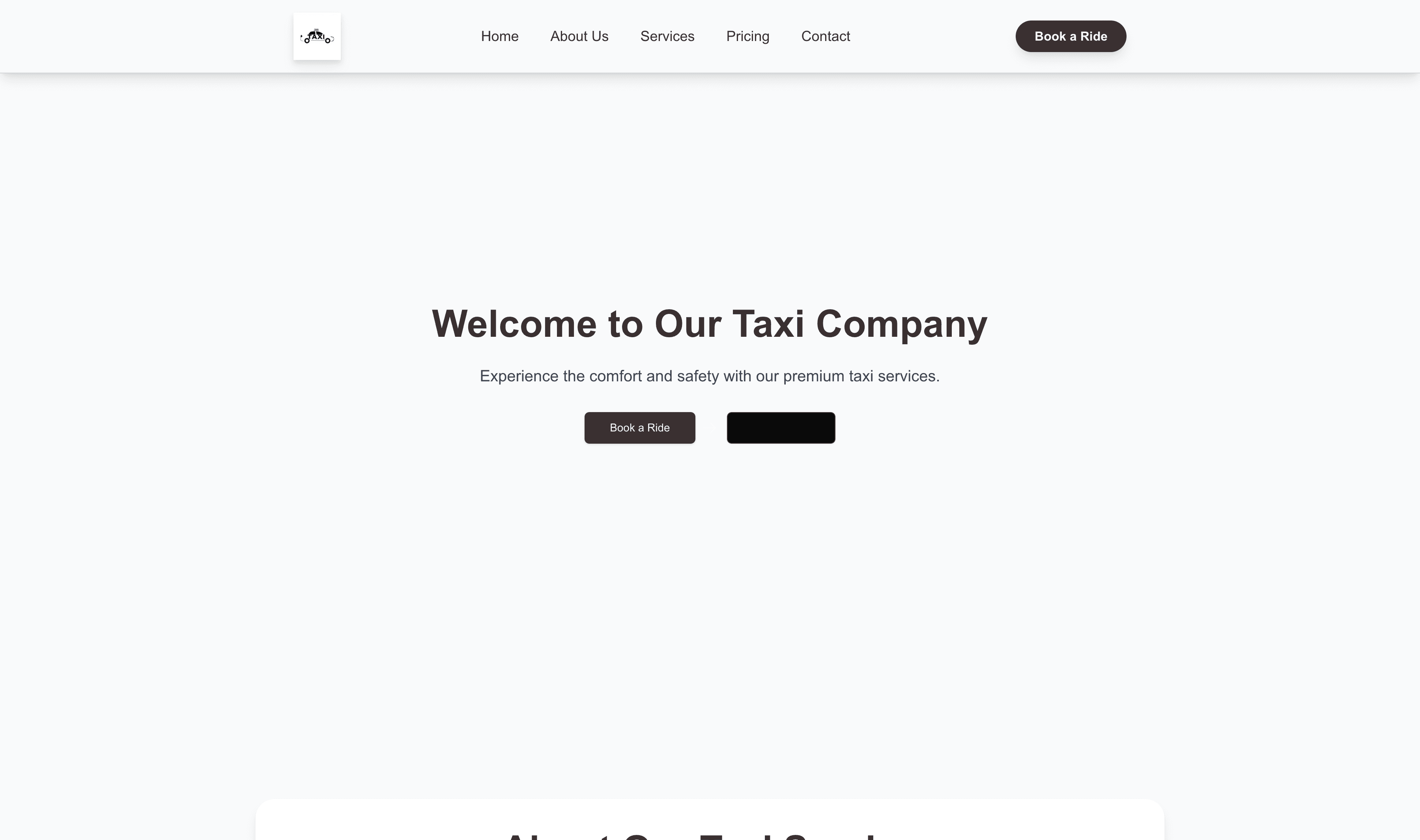 Transform a Taxi Company Website Template into Website in Minutes
