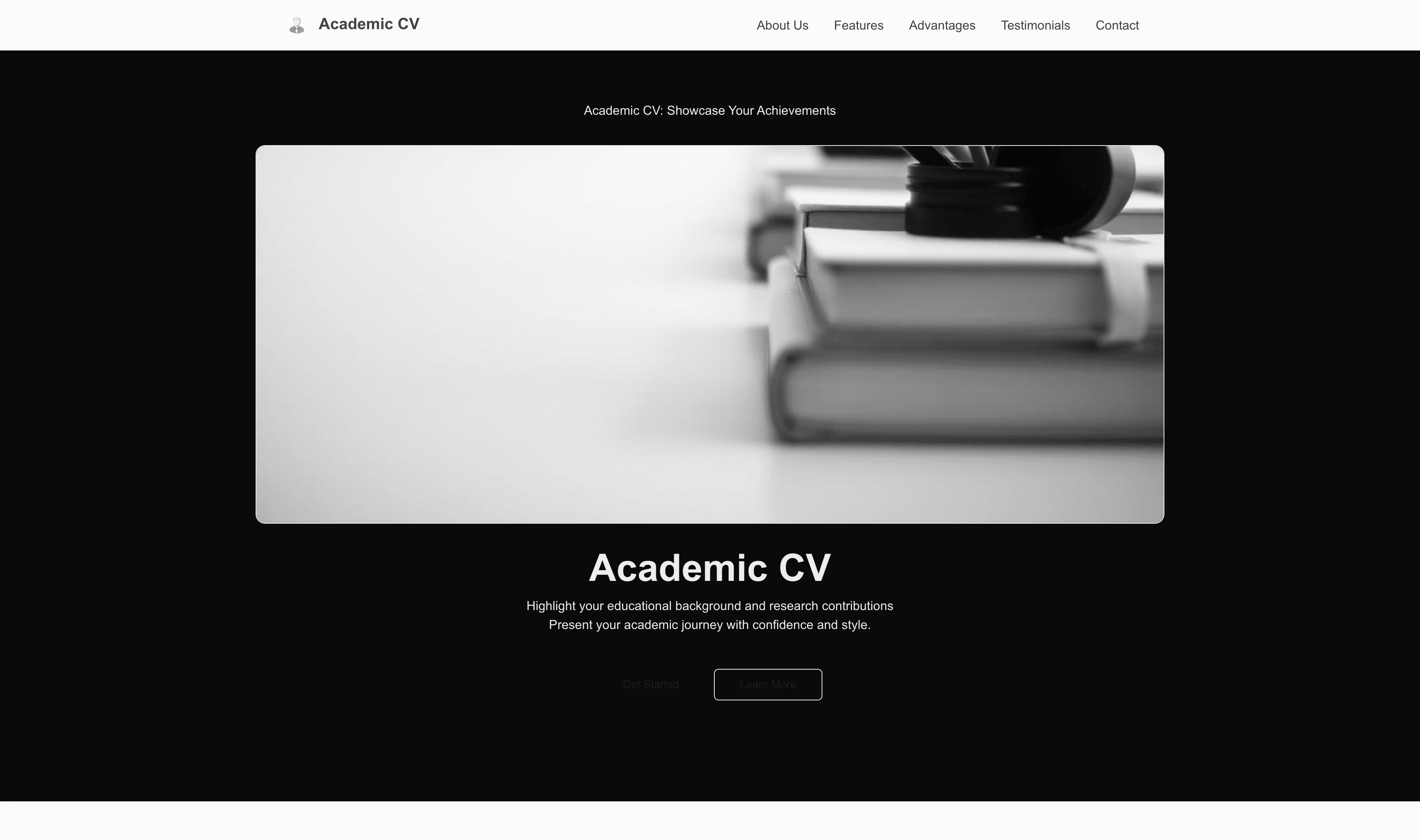Transform a Academic CV Website Template into Website in Minutes