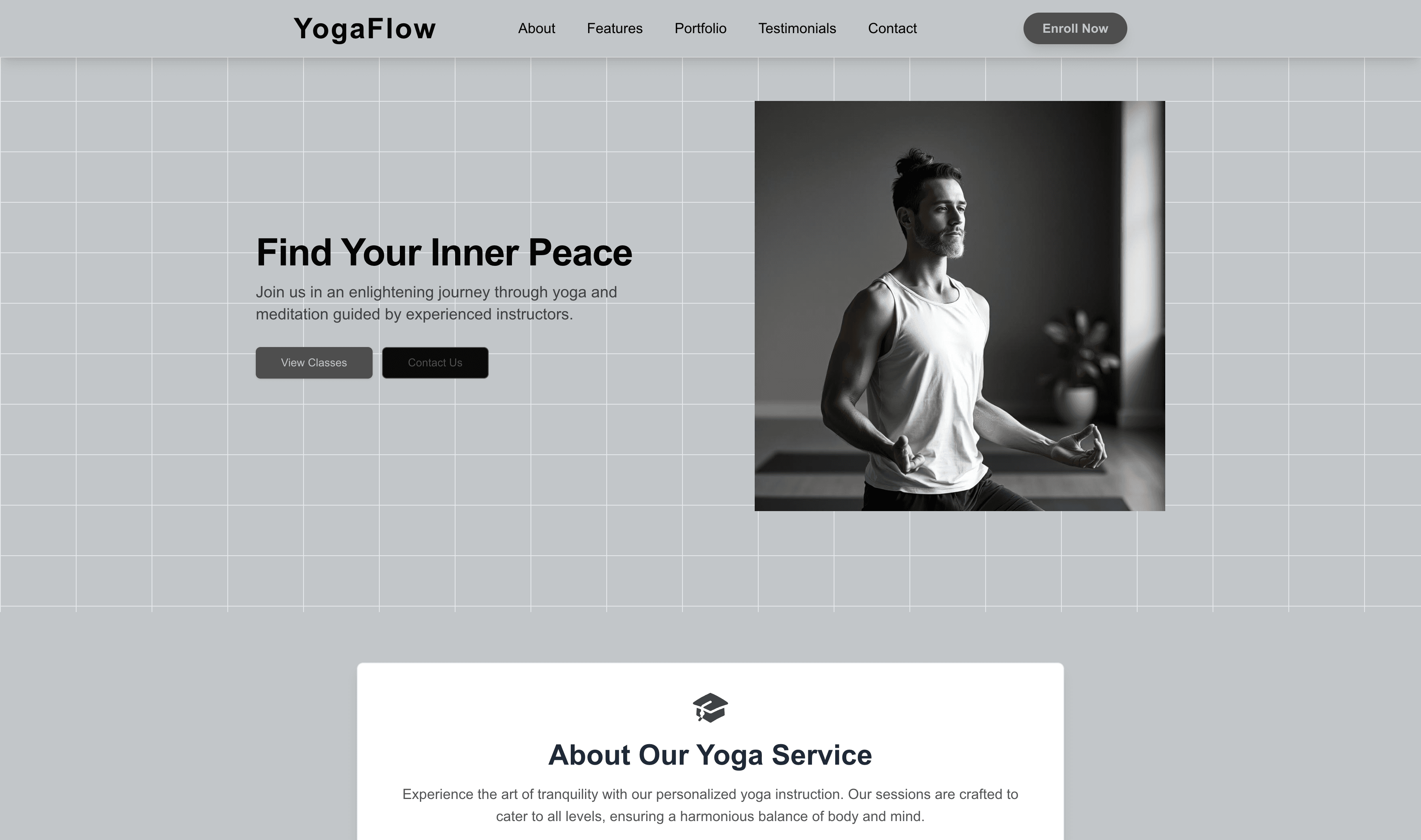 Transform a Yoga Instructor Website Template into Website in Minutes