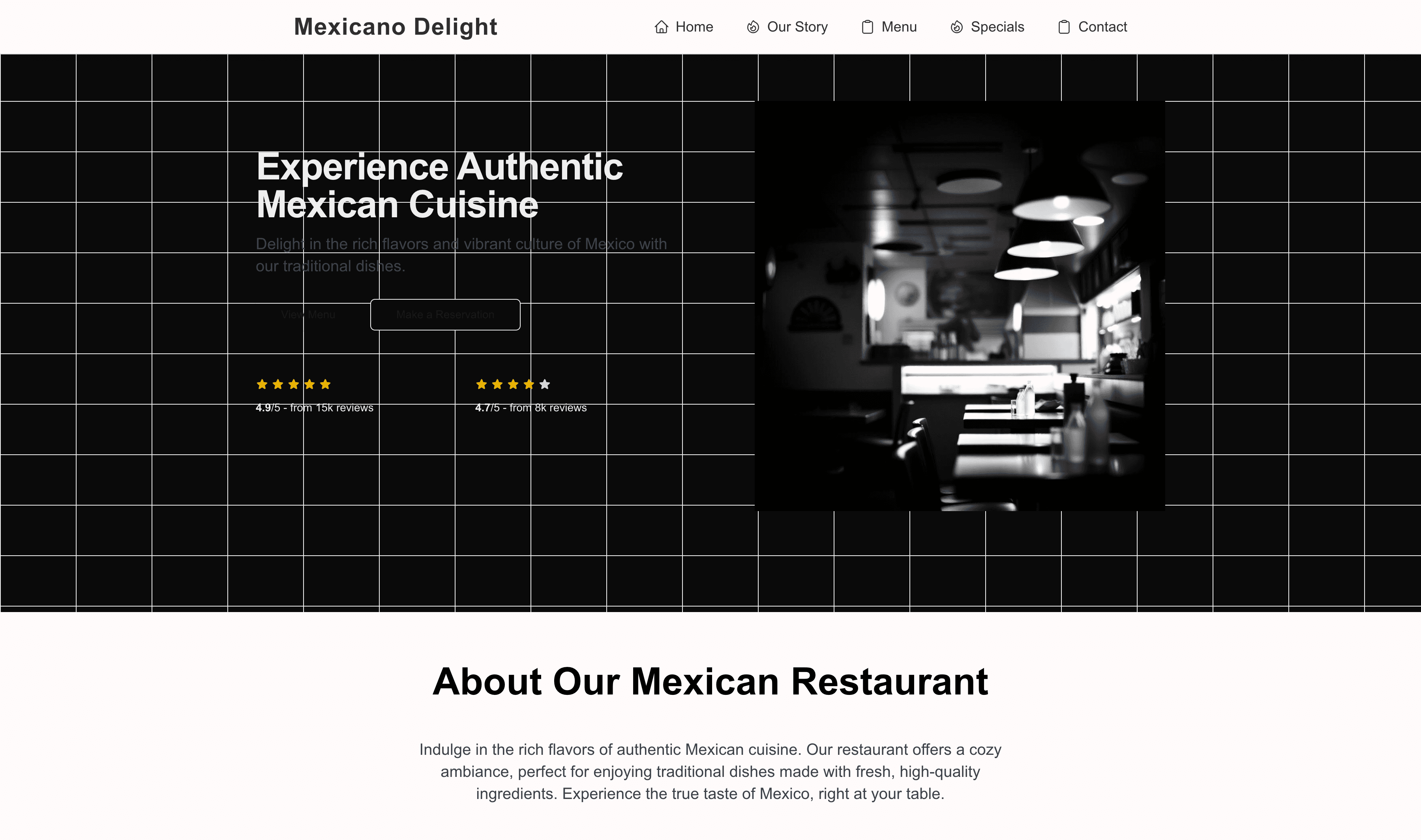 Transform a Mexican Restaurant Website Template into Website in Minutes