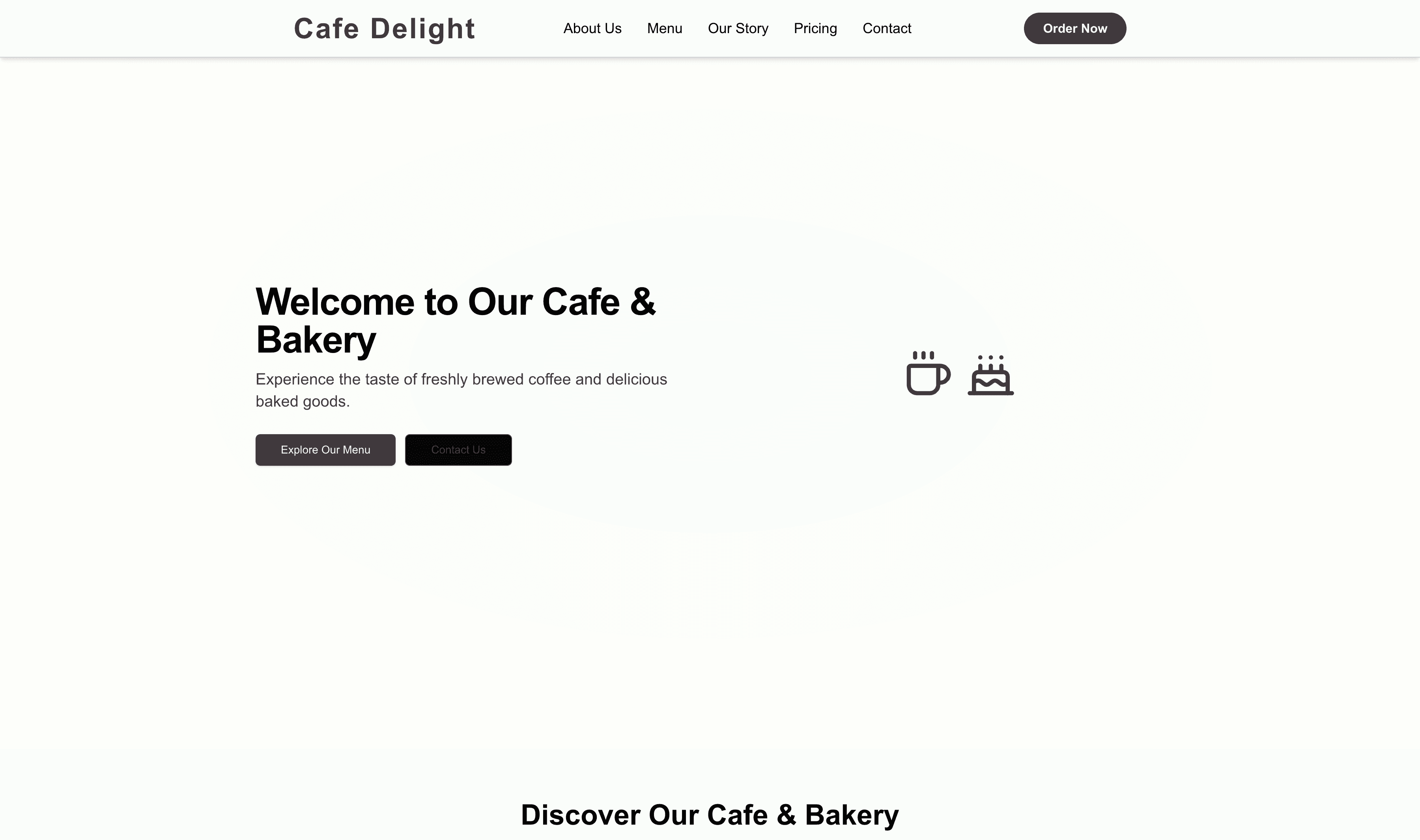 Transform a Cafe & Bakery Website Template into Website in Minutes