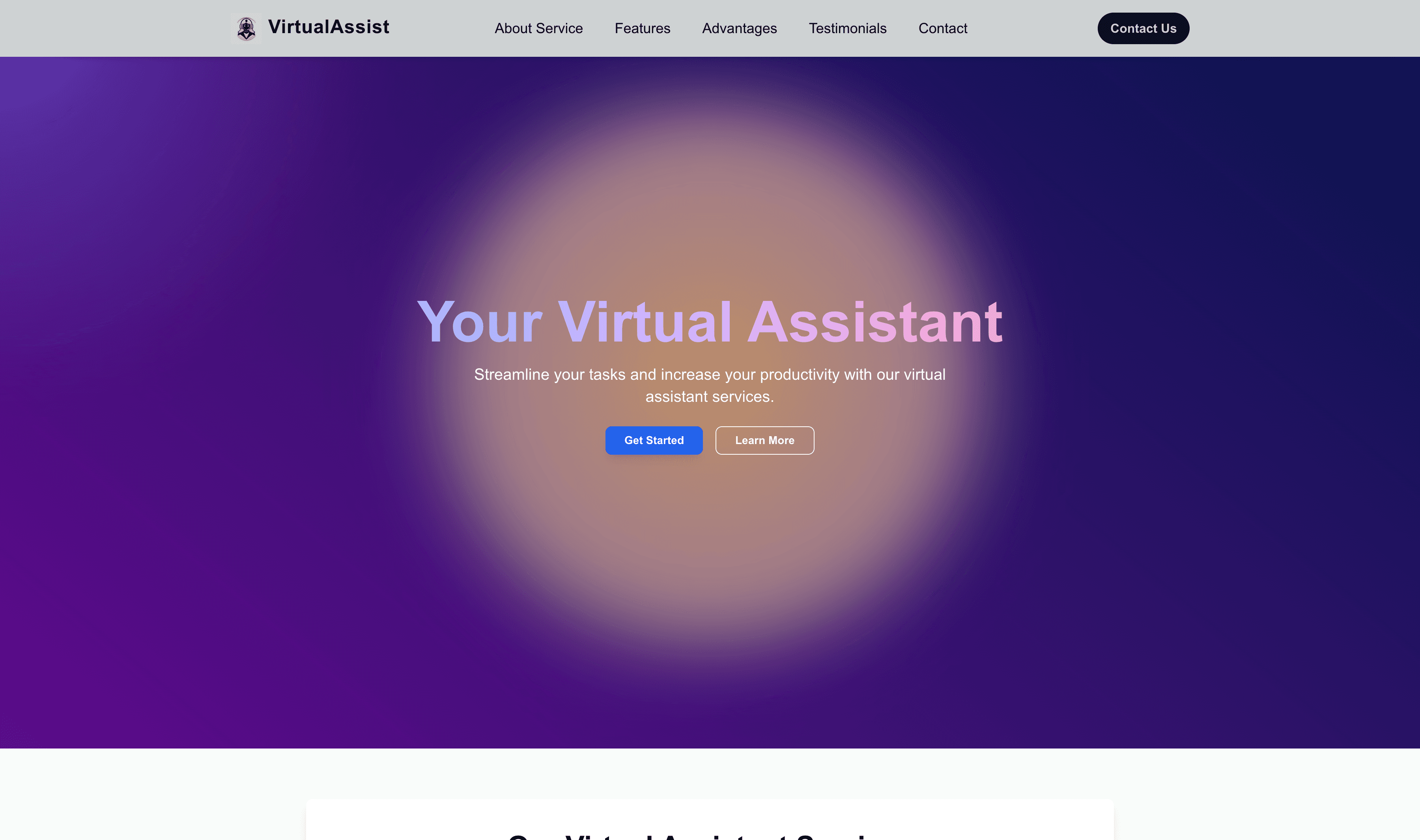 Transform a Virtual Assistant Website Template into Website in Minutes