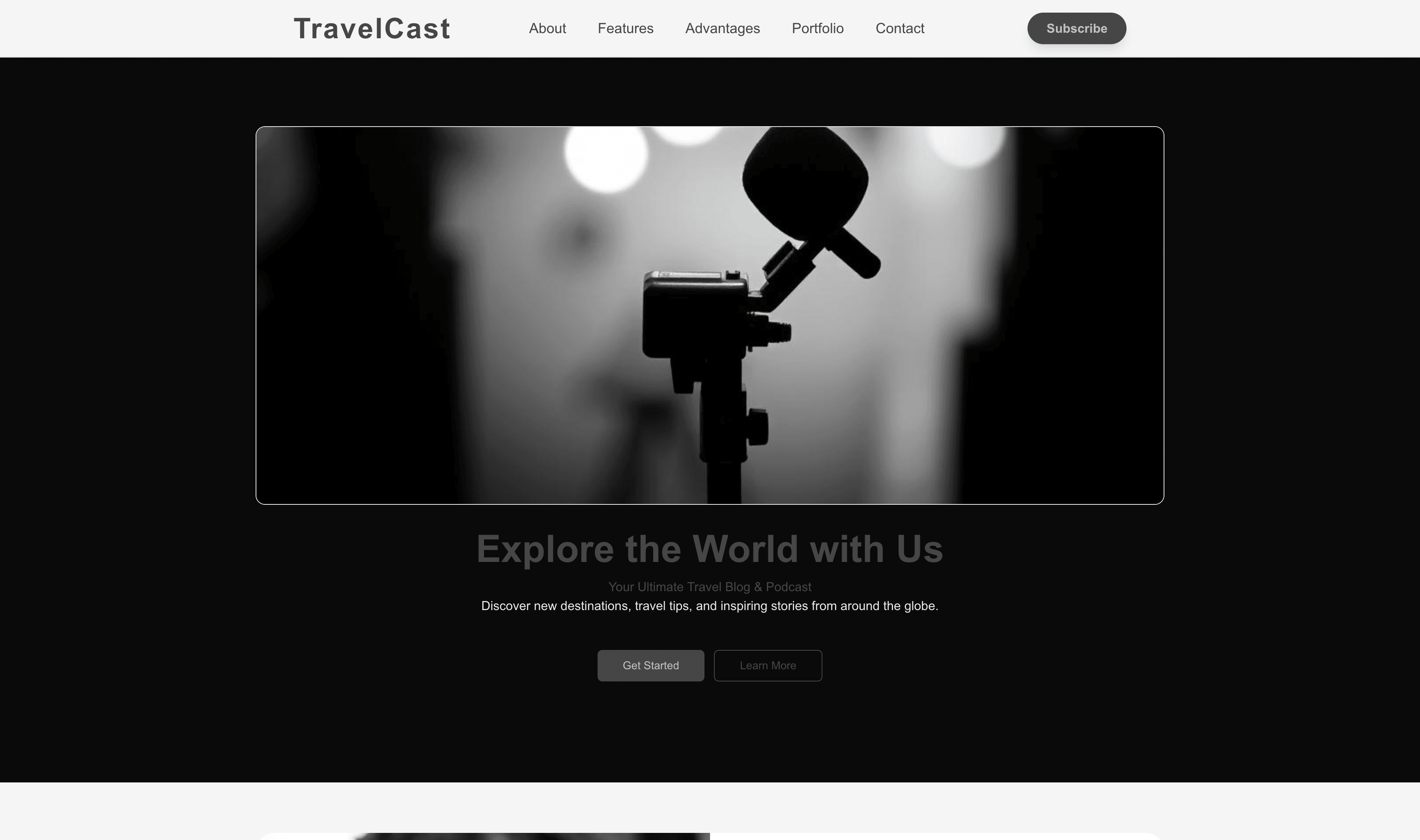 Transform a Travel Blog & Podcast Website Template into Website in Minutes