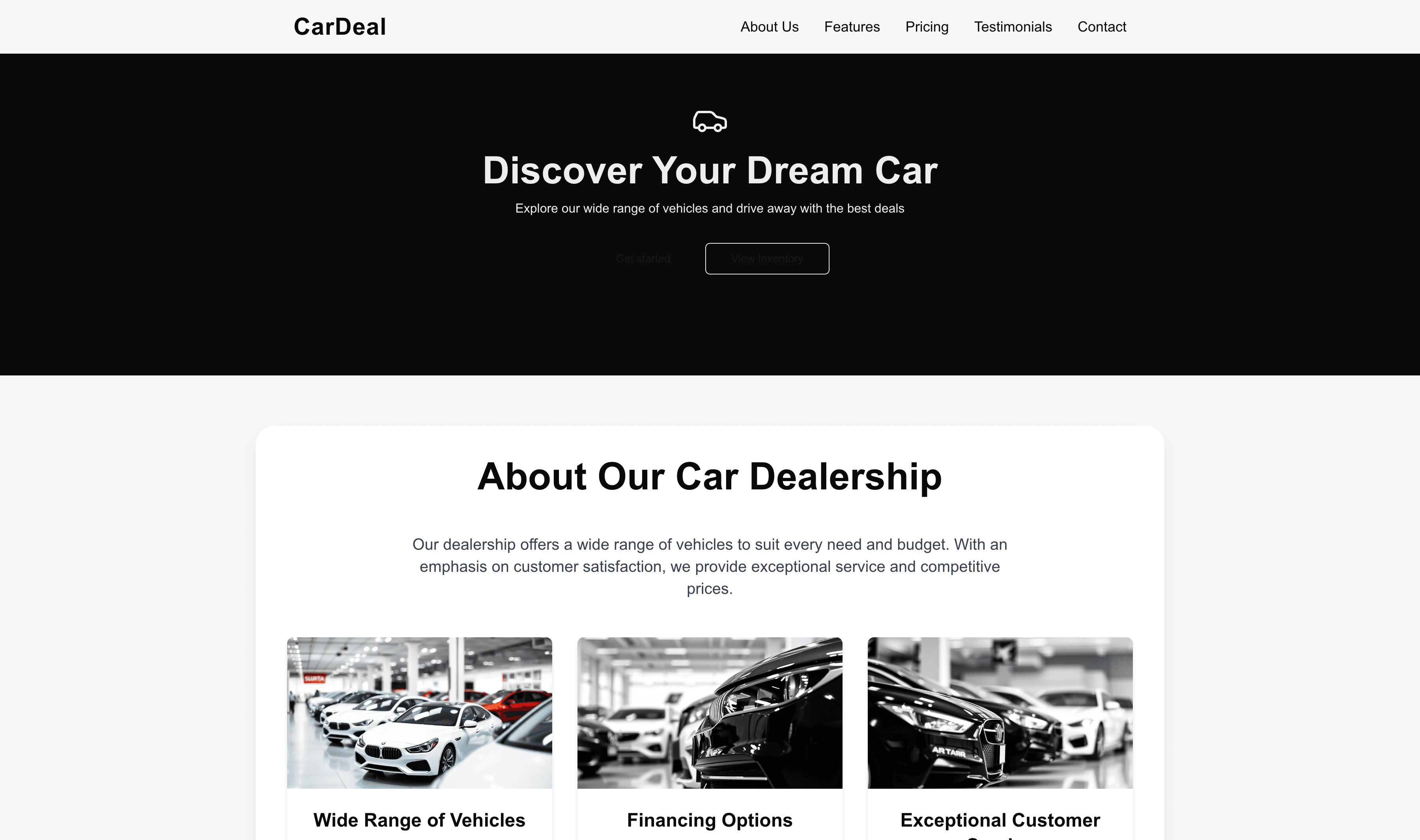 Transform a Car Dealership Website Template into Website in Minutes
