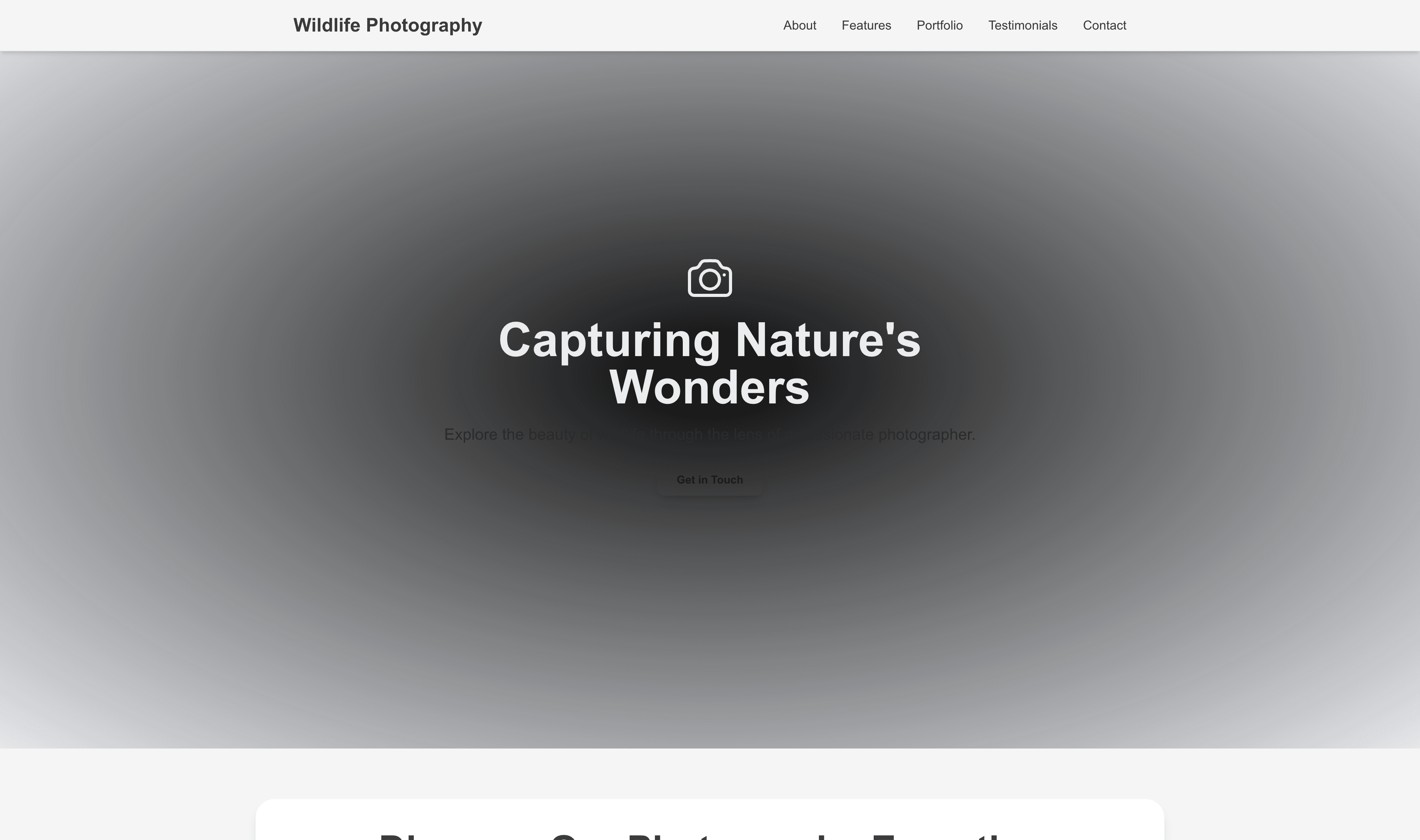 Transform a Wildlife Photographer Website Template into Website in Minutes