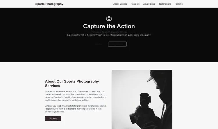 Sports Photographer