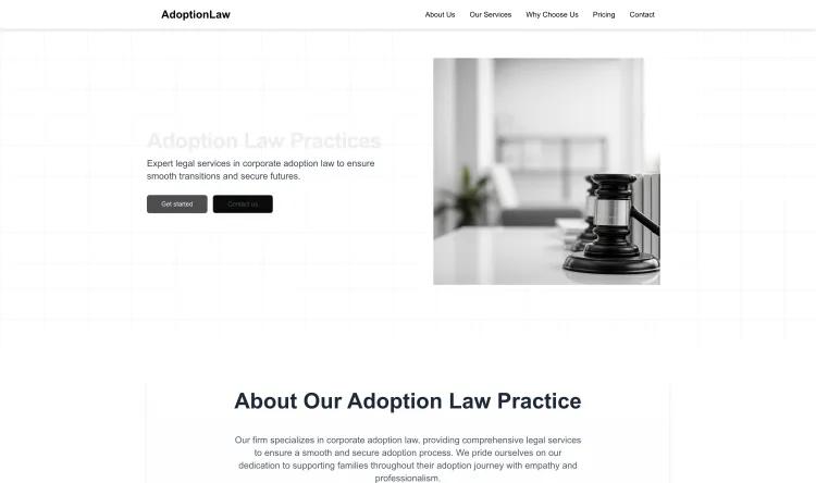 Adoption Law Practices (Corporate)