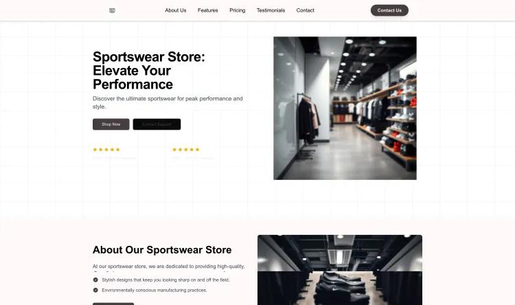 Sportswear Store
