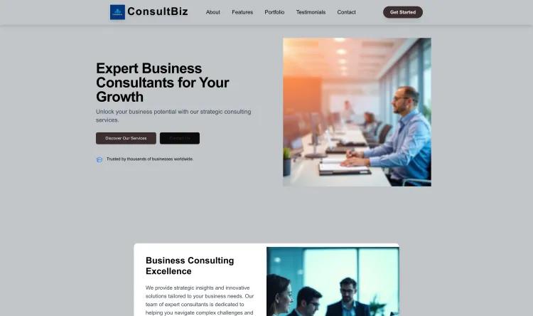 Business Consultants (Blue)