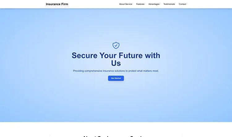 Insurance Firm (Blue)