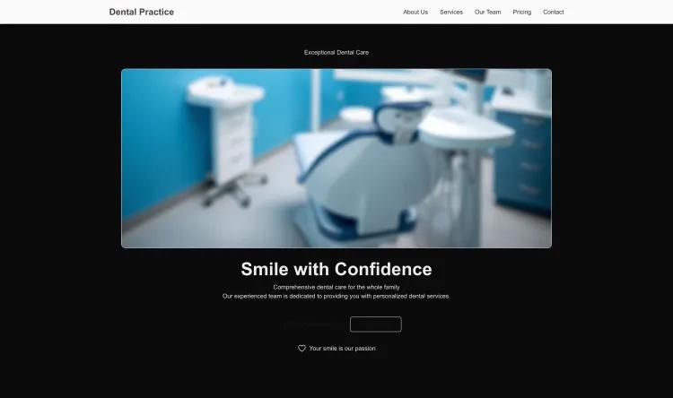 Dental Practice (Blue)