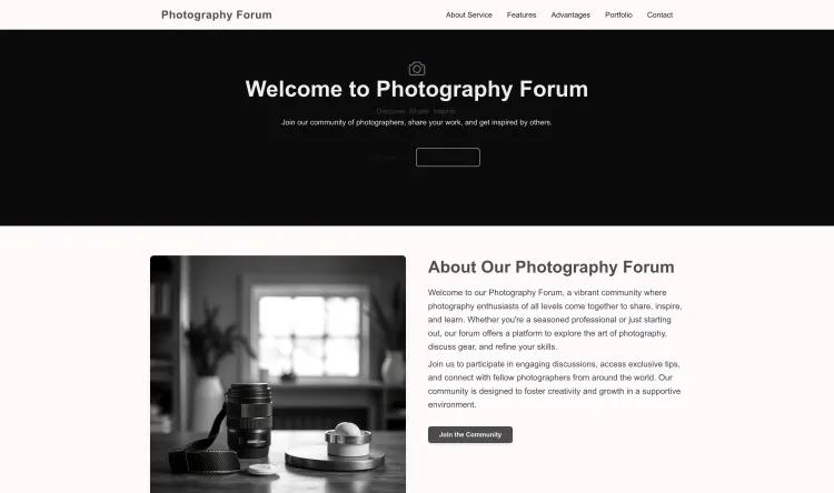 Photography Forum