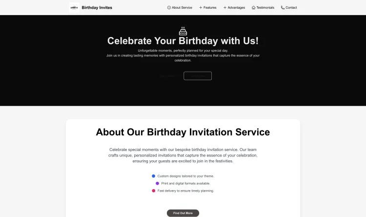 Birthday Invitation