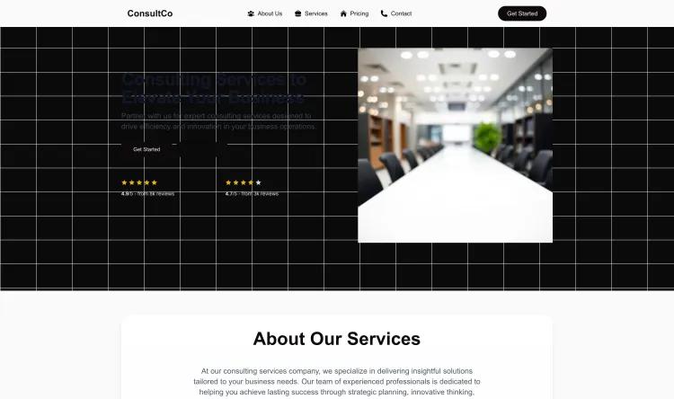 Consulting Services Company (Simple)