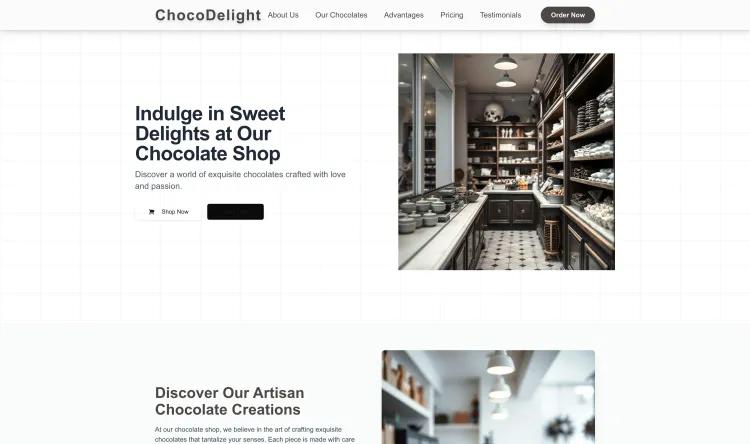 Chocolate Shop