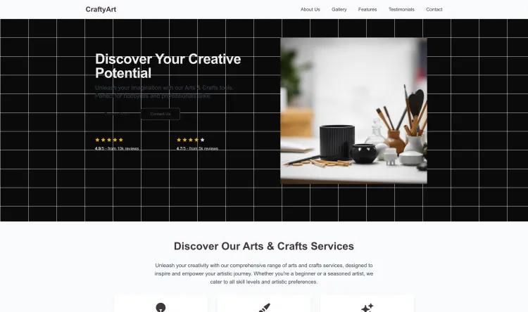Arts & Crafts Store