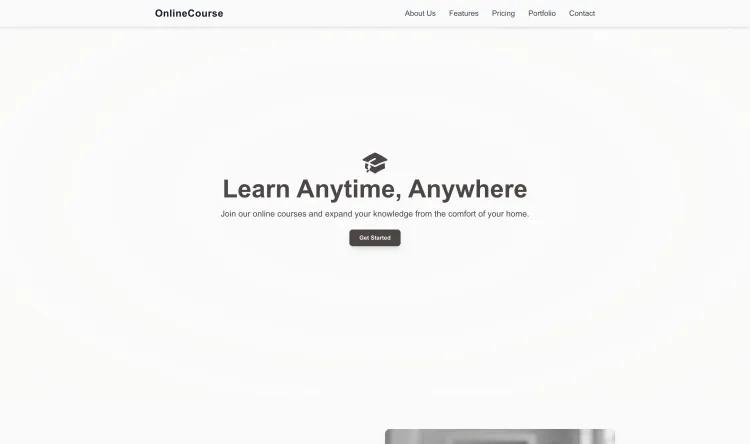 Online Course Platform