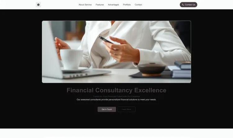 Financial Consultant (Elegant)