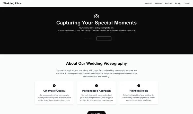 Wedding Videographer