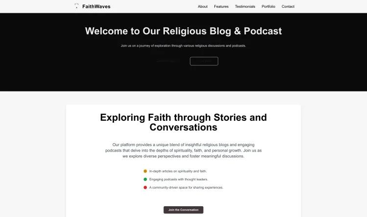 Religious Blog & Podcast