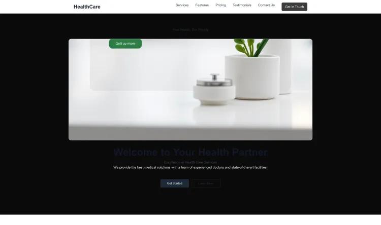 Health Care Landing Page (Fresh)