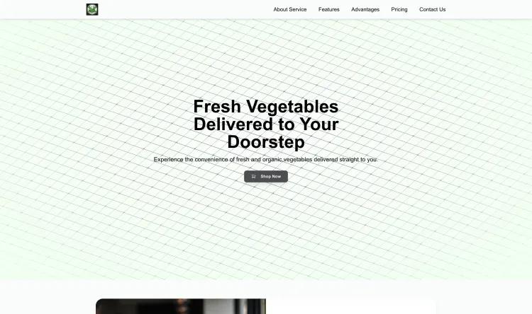 Vegetable Delivery Service (Modern)