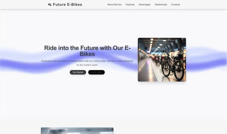 E-Bikes Company (Futuristic)