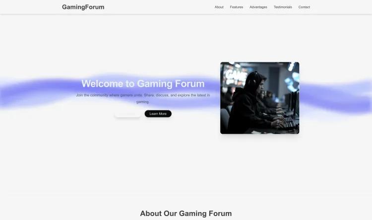 Gaming Forum