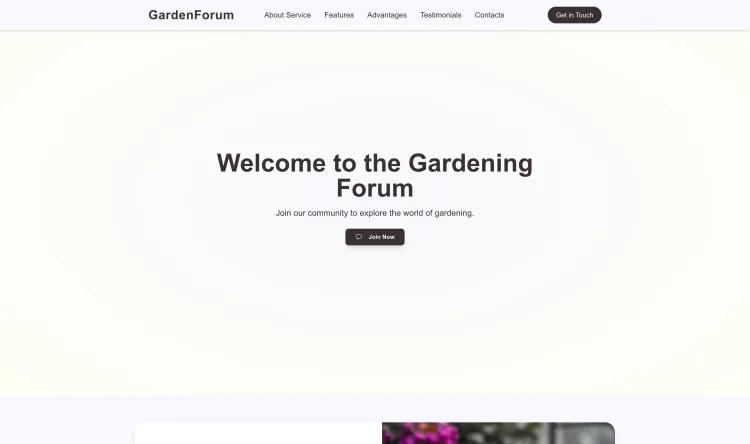 Gardening Forum